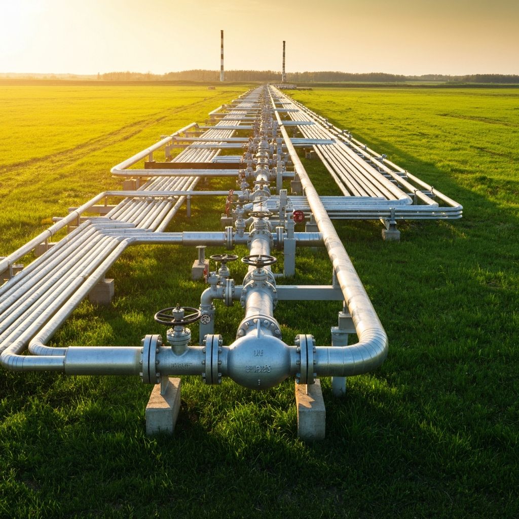 Oil and gas pipeline infrastructure